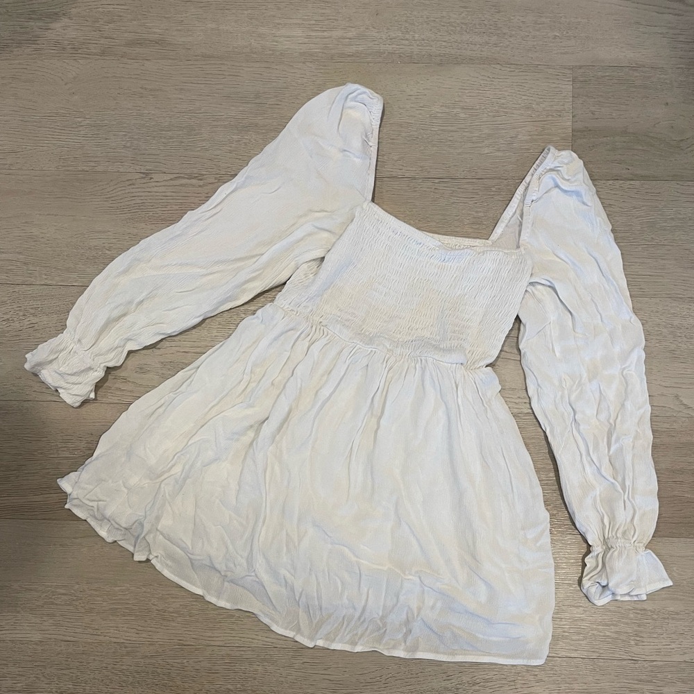 girl and the sun | white mini dress